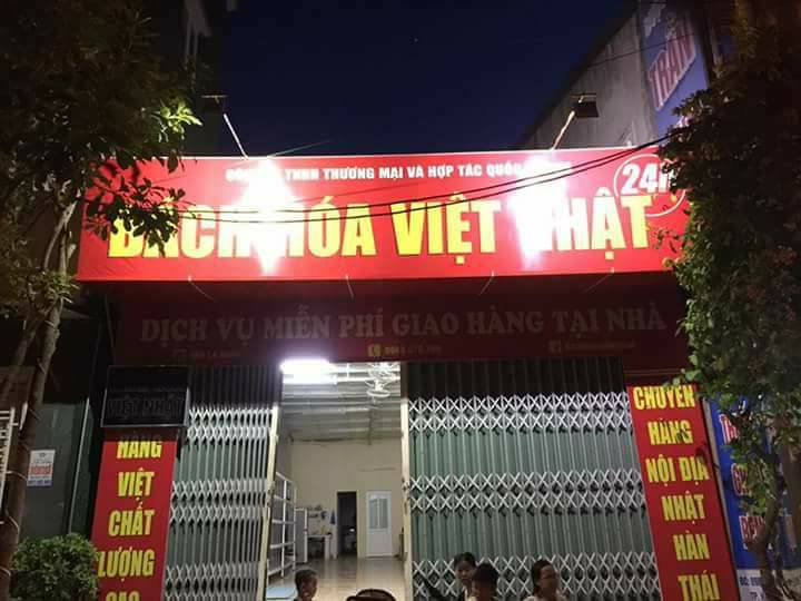 Khai trương Shop bách hóa Việt Nhật