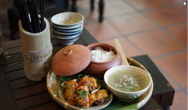 Cơm niêu Hà Tĩnh ngon Nhà hàng Thái Bình ẩm thực Việt