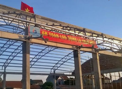 Thi công nhà thép tại Vinh Nghệ An chất lượng tốt.
