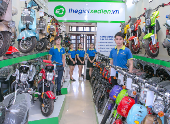 Sửa xe đạp điện ở vinh của đơn vị Thế Giới Xe Điện tại 222 Nguyễn Văn Cừ  093.289.2233