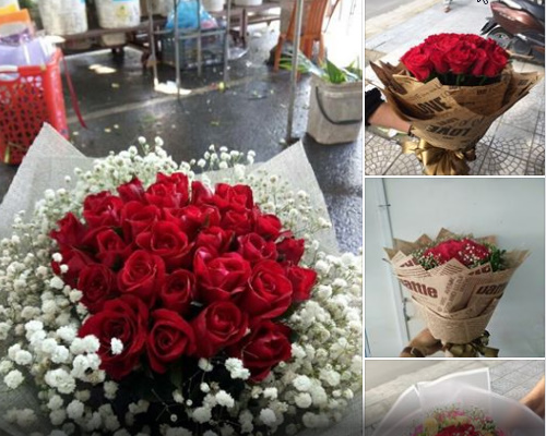 Shop bán hoa tươi ở Đồng Hới của đơn vị AT đường Quách Xuân Kỳ thành phố Đồng Hới 0917.312.599